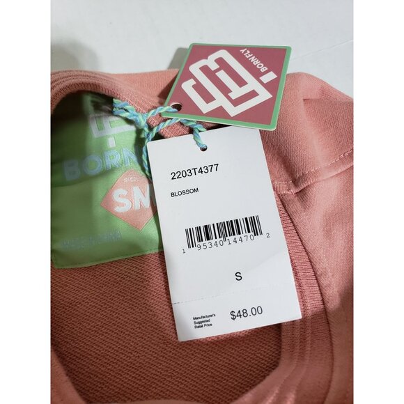 Born Fly Blossom Heavy Cotton Blend Short Sleeve Fly Errr Tee Size S - Picture 4 of 7